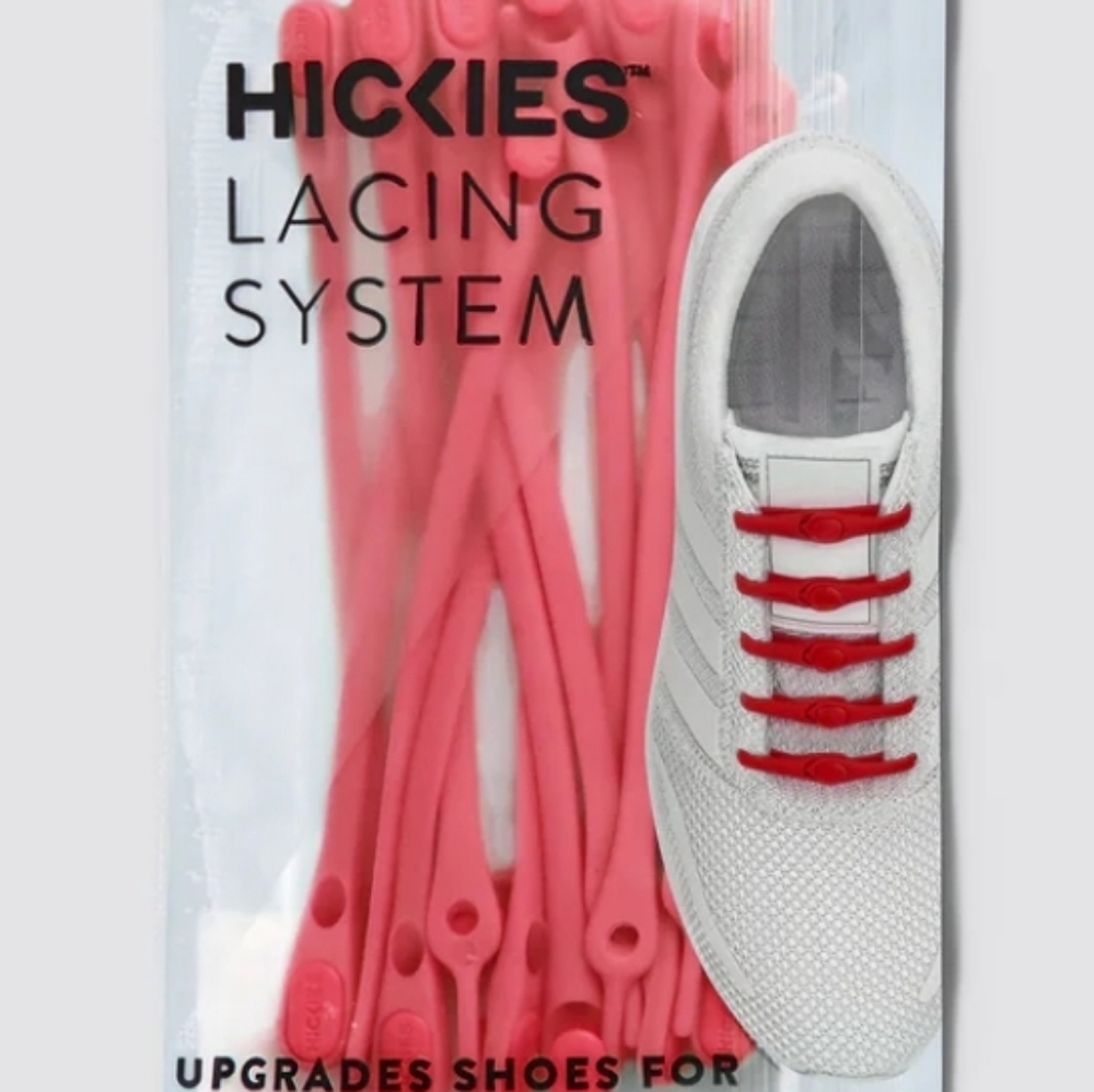 Hickies Lacing System pink, orange, black, white, turquoise
